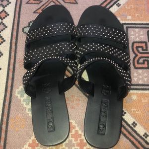 Sol Sana Joaquin Leather Slides
